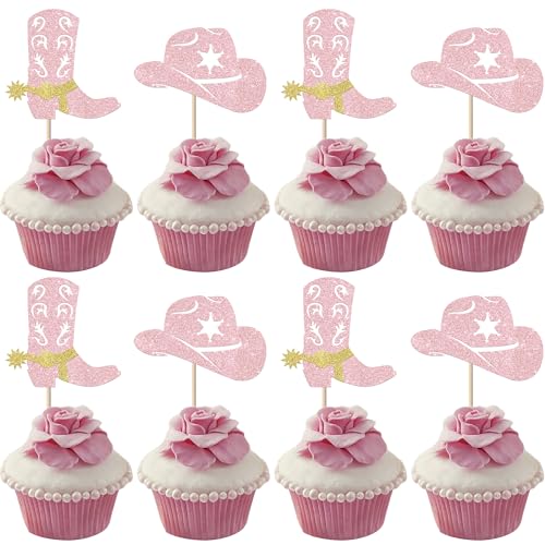 Xsstarmi Cupcake-Aufsätze, Cowboy-Hut, Stiefel, Cupcake-Picks, Western-Geburtstag, Cowboy, Party-Dekorationen für Western-Babyparty, Geburtstagsparty, Kuchendekorationen, 30 Stück Xsstarmi Cupcake-Aufsätze, Cowboy-Hut, Stiefel, Cupcake-Picks, Western-Geburtstag, Cowboy, Party-Dekorationen für Western-Babyparty, Geburtstagsparty, Kuchendekorationen, 30 Stück von Xsstarmi