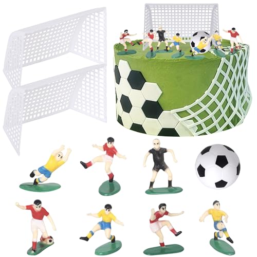 Xsstarmi Tortenaufsatz, Fußball-Sport-Kuchenaufsatz, 3D-Fußballspieler-Spiel, Fußball-Kuchendekoration, Dekoration für Fußball-Thema, Babyparty, Hochzeit, Geburtstag, Party, Kuchendekorationen, Xsstarmi Tortenaufsatz, Fußball-Sport-Kuchenaufsatz, 3D-Fußballspieler-Spiel, Fußball-Kuchendekoration, Dekoration für Fußball-Thema, Babyparty, Hochzeit, Geburtstag, Party, Kuchendekorationen, von Xsstarmi
