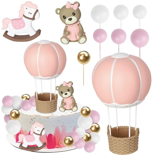 Xsstarmi Tortenaufsatz, Motiv: Babybär, 3D-Ballon, Trojaner-Trojaner-Kuchenspieß, Kuchendekoration für Babyparty, Kindergeburtstag, Party, Kuchenzubehör, Blau, 23 Stück Xsstarmi Tortenaufsatz, Motiv: Babybär, 3D-Ballon, Trojaner-Trojaner-Kuchenspieß, Kuchendekoration für Babyparty, Kindergeburtstag, Party, Kuchenzubehör, Blau, 23 Stück von Xsstarmi