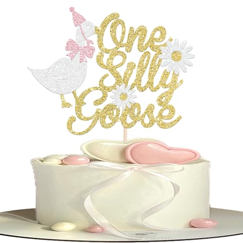 Xsstarmi Tortenaufsatz zum 1. Geburtstag, Gänseblümchen-Glitzer, Bauernhoftier-Thema, für Babyparty, Jungen, Mädchen, Kindergeburtstag, Party, Kuchendekoration, Zubehör, Gold, 1 Stück Xsstarmi Tortenaufsatz zum 1. Geburtstag, Gänseblümchen-Glitzer, Bauernhoftier-Thema, für Babyparty, Jungen, Mädchen, Kindergeburtstag, Party, Kuchendekoration, Zubehör, Gold, 1 Stück von Xsstarmi