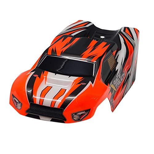 Xtahdge 1/16 RC KarosseriegehäUse für SG1602 1602 RC Fahrzeuge Modellauto Ersatzteile, Orange von Xtahdge