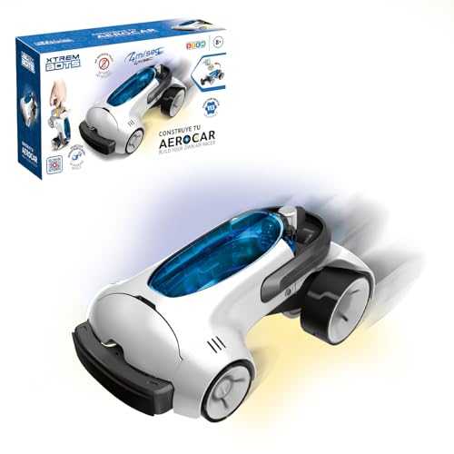 Xtrem Bots - Aerocar - “Build Your Aerocar“ Stem Kit | 113 Stück Aeropropelled Toy Cars | Kein Motor oder Batterien | Pädagogische Wissenschaft und Physik Spielzeug für Kinder | Geschenk für Kinder a Xtrem Bots - Aerocar - “Build Your Aerocar“ Stem Kit | 113 Stück Aeropropelled Toy Cars | Kein Motor oder Batterien | Pädagogische Wissenschaft und Physik Spielzeug für Kinder | Geschenk für Kinder a von Xtrem Bots
