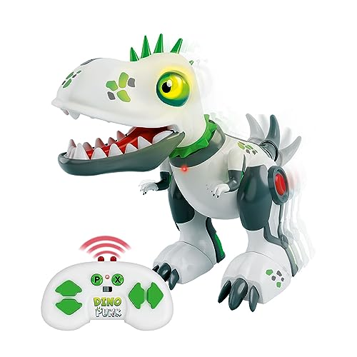 Xtrem Bots - Dinopunk Roboter Kinder | Ferngesteuerter Dinosaurier | Roboter Programmierbar 20 Aktionen | Roboter Kinder Ab 5 Jahre | Roboter Spielzeug Xtrem Bots - Dinopunk Roboter Kinder | Ferngesteuerter Dinosaurier | Roboter Programmierbar 20 Aktionen | Roboter Kinder Ab 5 Jahre | Roboter Spielzeug von Xtrem Bots