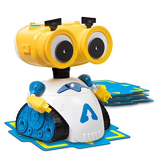 Xtrem Bots Programmierbarer Roboter, Andy, interaktives Lernspielzeug, intelligentes Lernspiel für Kinder, Geschenk für Kinder, Spielzeug für Jungen und Mädchen, ab 4 Jahren, STEM von Xtrem Bots
