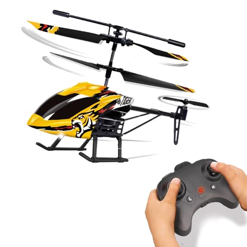 Xtrem Raiders - Hubschrauber Ferngesteuert Tiger | Rc Helikopter | 3.5 Kanal Helikopter Ferngesteuert | Indoor Rc Hubschrauber | Helicopter for Kids von Xtrem Raiders