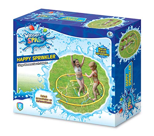 Xtrem Toys 00326 - Wasser Spaß Happy Sprinkler, spritziger Spielspaß für Kinder ab 6 Jahre, ideal für den Garten, im Sommer, einfach an den Gartenschlauch anschließen von Xtrem Toys