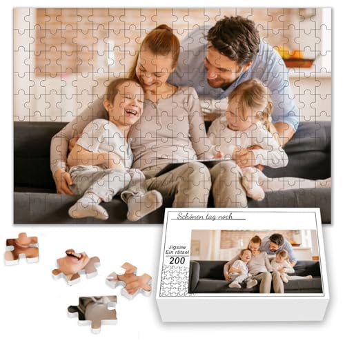Personalisiertes Puzzle 35/70/120/200/300/500/1000/1500/3000 Puzzle Personalisiert Foto（dimensioni da 15x10cm a 122x81cm） von Xtuleath