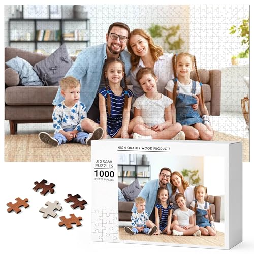 Puzzle personalisiert Puzzle personalisiert 35 bis 3000 Teile Angehörige, Familie, Freunde, Eltern, Haustiere (1000 Pcs) von Xtuleath