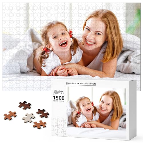 Puzzle personalisiert Puzzle personalisiert 35 bis 3000 Teile Angehörige, Familie, Freunde, Eltern, Haustiere (1500 Pcs) von Xtuleath