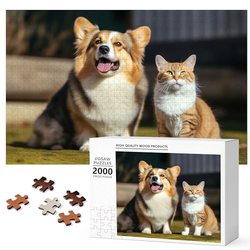Puzzle personalisiert Puzzle personalisiert 35 bis 3000 Teile Angehörige, Familie, Freunde, Eltern, Haustiere (2000 Pcs) von Xtuleath