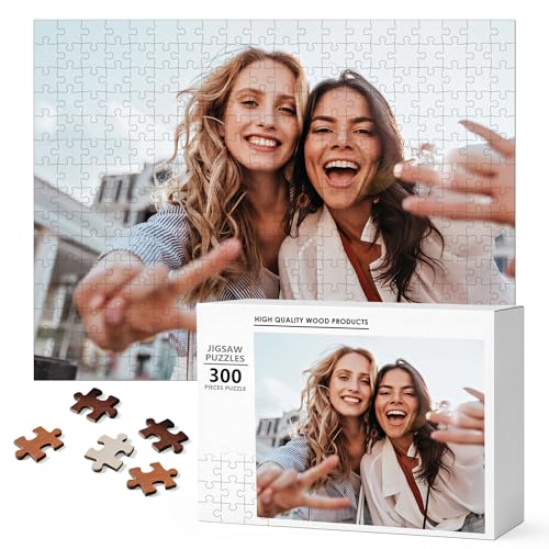 Puzzle personalisiert Puzzle personalisiert 35 bis 3000 Teile Angehörige, Familie, Freunde, Eltern, Haustiere (300 Pcs) von Xtuleath