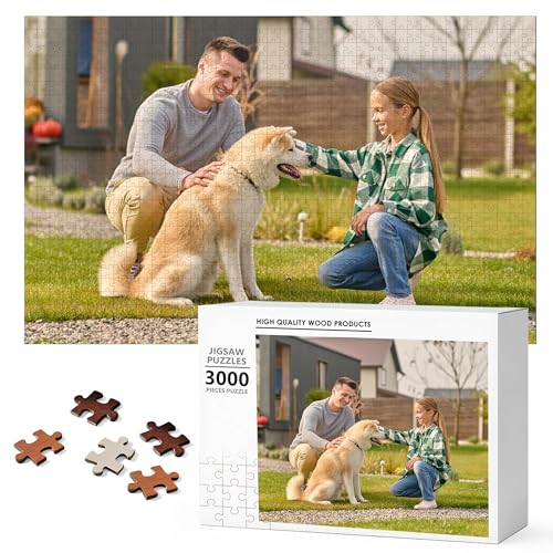 Puzzle personalisiert Puzzle personalisiert 35 bis 3000 Teile Angehörige, Familie, Freunde, Eltern, Haustiere (3000 Pcs) von Xtuleath