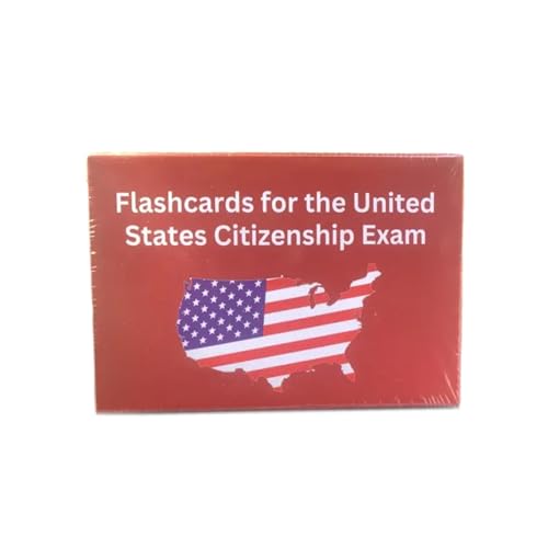 XuQiZZpp 1 Box Citizenship Exam Cards Test Flashcards 100 Questions US Civics for Improved Knowledge XuQiZZpp 1 Box Citizenship Exam Cards Test Flashcards 100 Questions US Civics for Improved Knowledge von XuQiZZpp