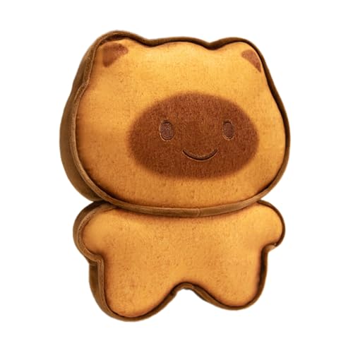 XuQiZZpp Capybaras Brotkissen Simulation Katzen Futter Puppen Weiche Heiße Hand Kissen Heimdekoration Geburtstag 17 30 50 cm von XuQiZZpp