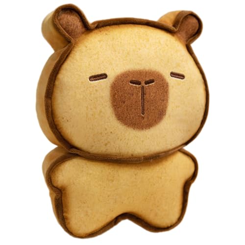 XuQiZZpp Capybaras Brotkissen Simulation Katzen Futter Puppen Weiche Heiße Hand Kissen Heimdekoration Geburtstag 17 30 50 cm von XuQiZZpp