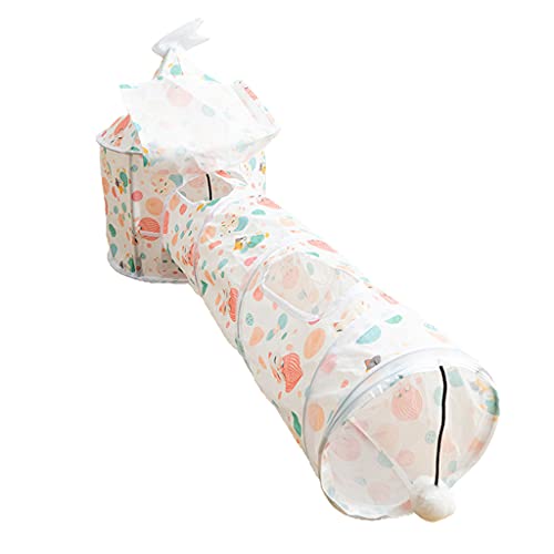 XuQiZZpp Katzen Tunnel Katzen Spielzeug Spieltunnel Zelt Haus Versteck Rohr mit Loch Plüschtier für Kleintiere XuQiZZpp Katzen Tunnel Katzen Spielzeug Spieltunnel Zelt Haus Versteck Rohr mit Loch Plüschtier für Kleintiere von XuQiZZpp
