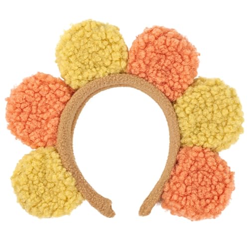 Xuancai Bequeme Sonnenblumen-Haarband, verspielt, einzigartiger Stil, Halloween-Haarband für Verabredungen, Partys und Hochzeiten Xuancai Bequeme Sonnenblumen-Haarband, verspielt, einzigartiger Stil, Halloween-Haarband für Verabredungen, Partys und Hochzeiten von Xuancai