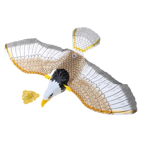 Xuancai Elektrischer Adler, fliegender Vogel, Spielzeug mit LED-Licht und Musik-Sound, Tiermodell, Adler, Spielfigur von Xuancai