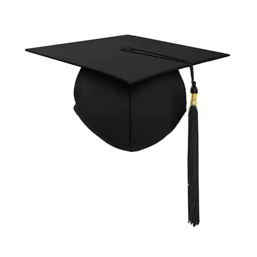 Xuancai Hut für Universitätsabschluss, Unisex, matt, für Erwachsene, Quasten für Studenten und Absolventen, Bildungseinrichtung Xuancai Hut für Universitätsabschluss, Unisex, matt, für Erwachsene, Quasten für Studenten und Absolventen, Bildungseinrichtung von Xuancai