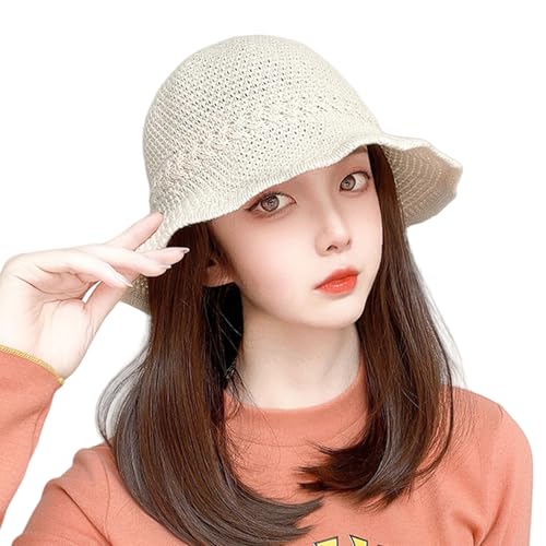 Xuancai Lässiger Fischerhut mit Haarteil, Pferdeschwanz, Haarverlängerungen für Cosplay, Streetwear, Sonnenhut, Foto-Requisiten Xuancai Lässiger Fischerhut mit Haarteil, Pferdeschwanz, Haarverlängerungen für Cosplay, Streetwear, Sonnenhut, Foto-Requisiten von Xuancai