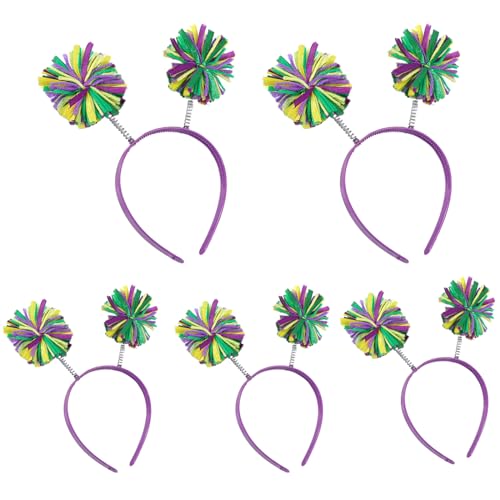 Xuancai Niedlicher Kopfreifen für Mädchen, einzigartig, für Kindergeburtstag, Foto-Requisiten, festliches Stirnband für Maskerade, bunte Stirnbänder, warm Xuancai Niedlicher Kopfreifen für Mädchen, einzigartig, für Kindergeburtstag, Foto-Requisiten, festliches Stirnband für Maskerade, bunte Stirnbänder, warm von Xuancai