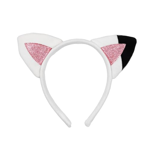 Xuancai Plüsch Fuchs Katze Stirnbänder Pelzige Cartoon Tier Ohren Haarreifen Flauschig Niedlich Haarschmuck Party Kostüm Foto Requisiten Cosplay Requisiten von Xuancai