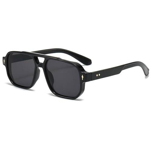 Xuancai Rechteckiger Rahmen für Mädchen, Teenager, auffällig, Karneval, Party, Fotografie, Werkzeug, Outdoor, Camping, Brille, quadratisch für Damen, quadratisch für Männer von Xuancai