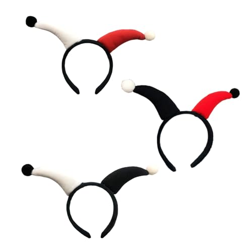 Xuancai Weiches Plüsch-Clown-Stirnband, übertriebener Haarreif für verschiedene Festivals, Maskeraden, Karneval, Party, Requisiten, Haarband, Erwachsenenkostüm, Stirnband Xuancai Weiches Plüsch-Clown-Stirnband, übertriebener Haarreif für verschiedene Festivals, Maskeraden, Karneval, Party, Requisiten, Haarband, Erwachsenenkostüm, Stirnband von Xuancai