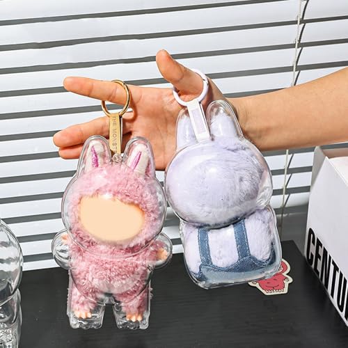 Xuanxi 17 cm große Plüschfiguren-Aufbewahrungsbox mit kratzfester Konstruktion und einfach aufzuhängen, für Anime-Sammelpuppen von Xuanxi