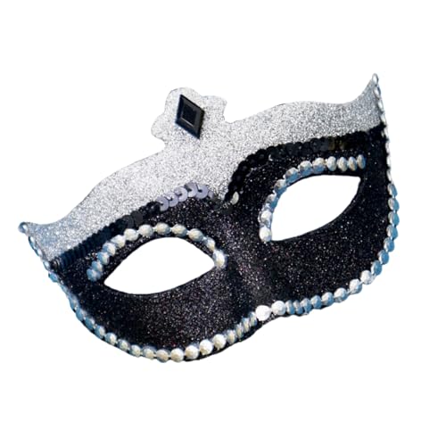 Xuanxi Halloween-Party mit Pudereffekt, bequem zu tragen, Theater-Rollenspiel für Themen-Events, bunte Maskeraden, Gesicht von Xuanxi