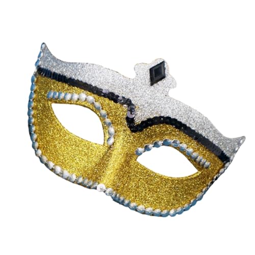 Xuanxi Halloween-Party mit Pudereffekt, bequem zu tragen, Theater-Rollenspiel für Themen-Events, bunte Maskeraden, Gesicht von Xuanxi