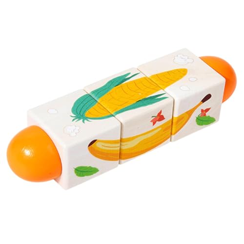 Xujuika Bausteine, Spielzeugbausteine für, Holzkonstruktionsblock rotierendes Puzzle -Spiel, Lustiges Vorschulklassenzimmer Bildungsspielzeug für Kindermädchen Kinder Kinder Xujuika Bausteine, Spielzeugbausteine für, Holzkonstruktionsblock rotierendes Puzzle -Spiel, Lustiges Vorschulklassenzimmer Bildungsspielzeug für Kindermädchen Kinder Kinder von Xujuika