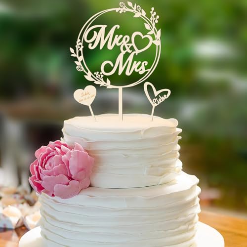 Cake Topper Hochzeit Holz, Mr & Mrs Tortendeko Liebe Kuchen Deko Tortenstecker für Hochzeiten Verlobungen Hochzeitstage Jubiläum Verlobung Cake Topper Hochzeit Holz, Mr & Mrs Tortendeko Liebe Kuchen Deko Tortenstecker für Hochzeiten Verlobungen Hochzeitstage Jubiläum Verlobung von Xunerloy