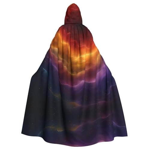 Xvfloreg Abstrakter Himmel, für Damen und Herren, mit Kapuze, Halloween, Weihnachten, Umhang Xvfloreg Abstrakter Himmel, für Damen und Herren, mit Kapuze, Halloween, Weihnachten, Umhang von Xvfloreg