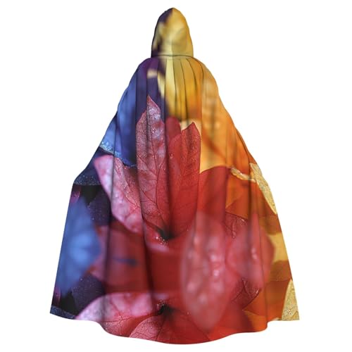 Xvfloreg Ahornblatt-Umhang mit Kapuze, für Damen und Herren, mit Kapuze, Halloween, Weihnachten, Party-Umhang Xvfloreg Ahornblatt-Umhang mit Kapuze, für Damen und Herren, mit Kapuze, Halloween, Weihnachten, Party-Umhang von Xvfloreg