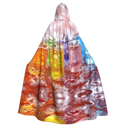 Xvfloreg Bunter Glasbecher, für Herren und Damen, mit Kapuze, Halloween, Weihnachten, Umhang Xvfloreg Bunter Glasbecher, für Herren und Damen, mit Kapuze, Halloween, Weihnachten, Umhang von XVFLOREG