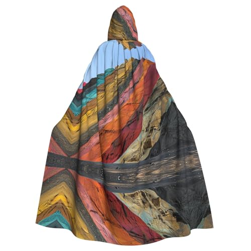 Xvfloreg Magical Mountains Herren und Damen Kapuzenumhang Halloween Weihnachten Umhang Party Umhang Xvfloreg Magical Mountains Herren und Damen Kapuzenumhang Halloween Weihnachten Umhang Party Umhang von XVFLOREG