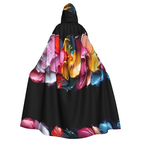 Xvfloreg Ölgemälde für Damen und Herren, mit Kapuze, Halloween, Weihnachten, Umhang für Partys Xvfloreg Ölgemälde für Damen und Herren, mit Kapuze, Halloween, Weihnachten, Umhang für Partys von Xvfloreg