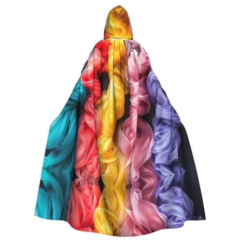 Xvfloreg Regenbogen-Schal, für Damen und Herren, mit Kapuze, Halloween, Weihnachten, Umhang Xvfloreg Regenbogen-Schal, für Damen und Herren, mit Kapuze, Halloween, Weihnachten, Umhang von Xvfloreg
