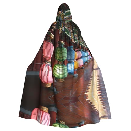 Xvfloreg Regenbogenlaterne für Damen und Herren, mit Kapuze, Halloween, Weihnachten, Umhang Xvfloreg Regenbogenlaterne für Damen und Herren, mit Kapuze, Halloween, Weihnachten, Umhang von Xvfloreg