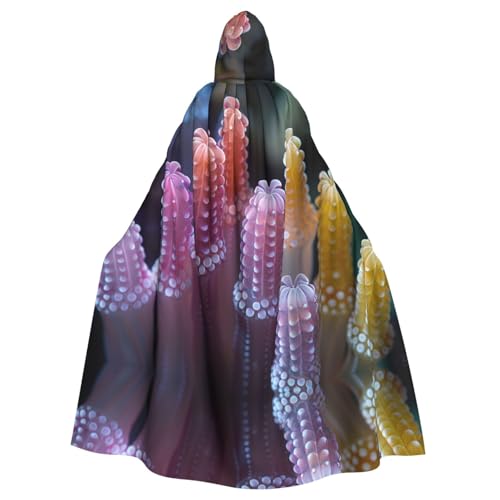 Xvfloreg Umhang mit Daumenblume, für Damen und Herren, mit Kapuze, Halloween, Weihnachten, Partyumhang Xvfloreg Umhang mit Daumenblume, für Damen und Herren, mit Kapuze, Halloween, Weihnachten, Partyumhang von Xvfloreg