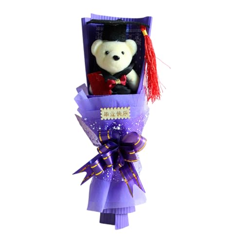 Xvilmaun Abschluss Bären-Blumenstrauß - Abschluss Teddys Geschenkbox Erinnerung,Erinnerungsgeschenk Zur Gratulation Für Schulabschluss, Uni & Grundschule Xvilmaun Abschluss Bären-Blumenstrauß - Abschluss Teddys Geschenkbox Erinnerung,Erinnerungsgeschenk Zur Gratulation Für Schulabschluss, Uni & Grundschule von Xvilmaun