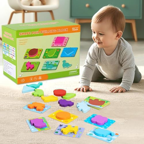Xvilmaun Formen Zuordnungsspiel Für Kinder | Farben Zuordnungsspiel,Ergonomisch Greifbare Lernwürfel Zum Stapeln Zur Spielerischen Förderung Feinmotorischer Fähigkeiten Für Kleinkinder Und Xvilmaun Formen Zuordnungsspiel Für Kinder | Farben Zuordnungsspiel,Ergonomisch Greifbare Lernwürfel Zum Stapeln Zur Spielerischen Förderung Feinmotorischer Fähigkeiten Für Kleinkinder Und von Xvilmaun