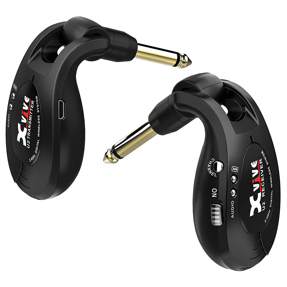 Xvive U2 Wireless System Black Gitarrensender von Xvive