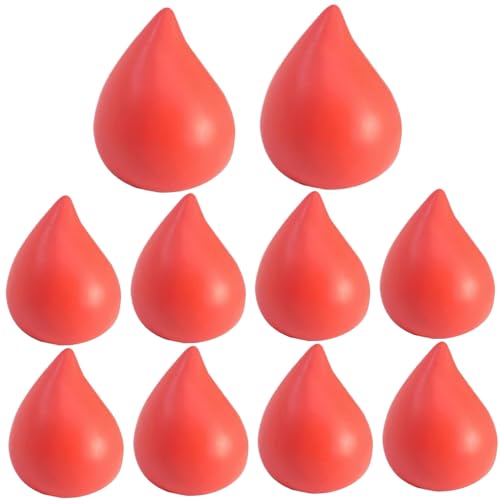 10 -pcs -Squeeze -Kugeln zum Spenden von Blut, weiche Flexible Stressbälle für Handfestigkeit, tragbare Stressabbaukugeln füllen Spannungen frei und fördern die Entspannung 10 -pcs -Squeeze -Kugeln zum Spenden von Blut, weiche Flexible Stressbälle für Handfestigkeit, tragbare Stressabbaukugeln füllen Spannungen frei und fördern die Entspannung von Xweptuy