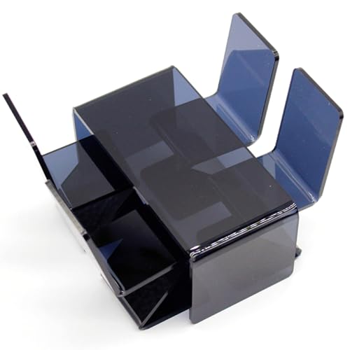 Xweptuy 5pcs/Set Dollhouse Tisch und Stühle Simulation Plastik Miniaturtisch und 4 Dollhouse -Stühle dekorative Moderne Wohnzimmer Möbelpuppenhauszubehör von Xweptuy