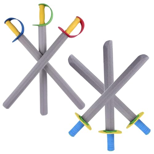 6 PCs Snipe Foam für Kinder 21 in Long Eva Mousse Messer Schwerter Toy 2 Saldien Soft Cosplay Mousse -Schwerter, um Kampfspielzeug für Mädchen von Jungen zu Spielen, um The Chevalie zu Spielen von Xweptuy