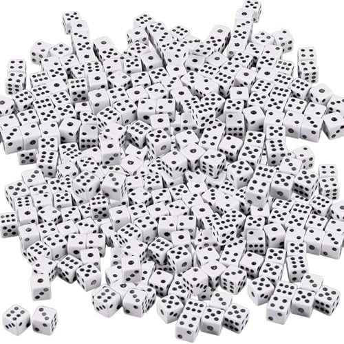 8mm Mini Tiny Dice, 300 Prozent weiße Würfel mit schwarzen Punkten, 6 -seitig -Square -Spiele, Erwachsenenspiel für das Unterrichten von Mathematik, Partybevorzugungen 8mm Mini Tiny Dice, 300 Prozent weiße Würfel mit schwarzen Punkten, 6 -seitig -Square -Spiele, Erwachsenenspiel für das Unterrichten von Mathematik, Partybevorzugungen von Xweptuy