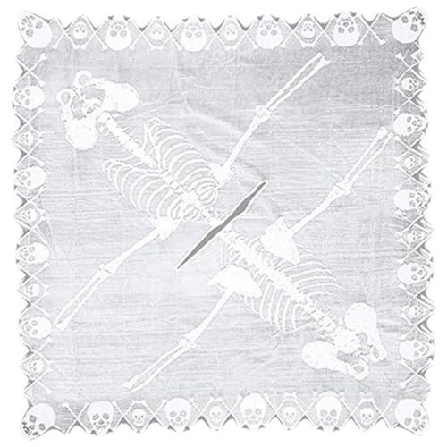 Halloween Skeleton Kostüm Spitze Skelett Poncho für Frauen Cape 57x57 Zoll weißes Kostüm Poncho Halloween für Frauen Halloween Skeleton Kostüm Spitze Skelett Poncho für Frauen Cape 57x57 Zoll weißes Kostüm Poncho Halloween für Frauen von Xweptuy