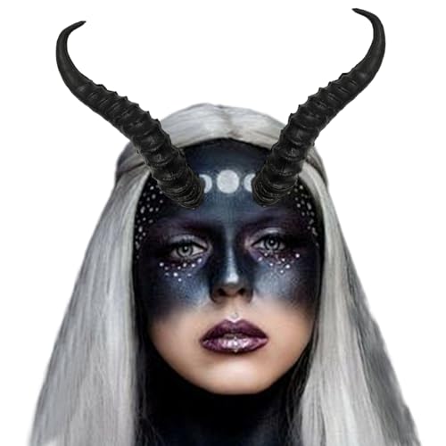 Xweptuy 1 Paar Cosplay -Hörner künstliche Schafflächen Antler DIY Horns Stirnbandschmuck Cosplay Kostümzubehör für Party Xweptuy 1 Paar Cosplay -Hörner künstliche Schafflächen Antler DIY Horns Stirnbandschmuck Cosplay Kostümzubehör für Party von Xweptuy